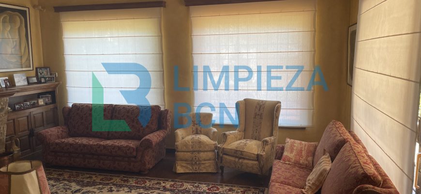 Limpieza de persianas
