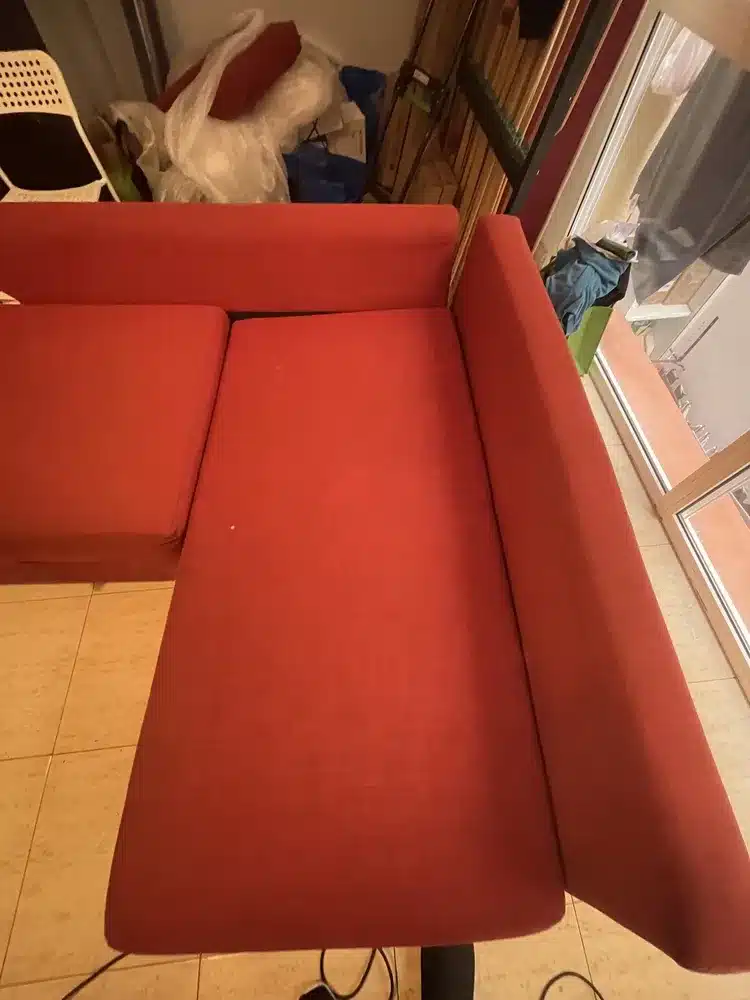 limpieza sofa después