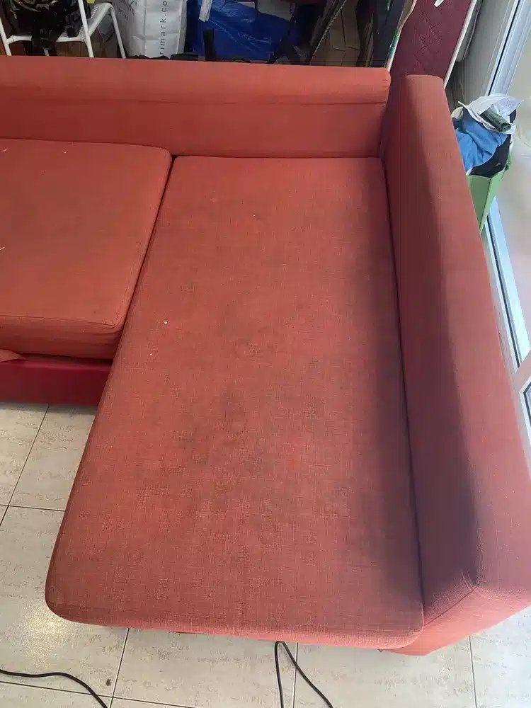 limpieza sofa antes