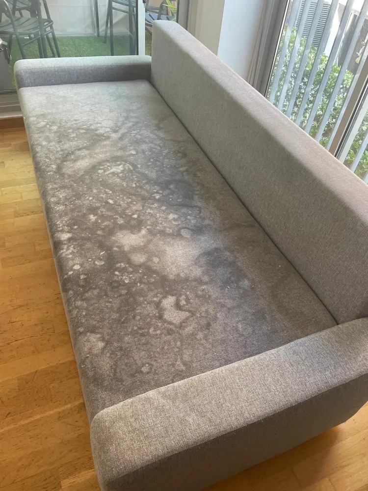 limpiar sofá de tela