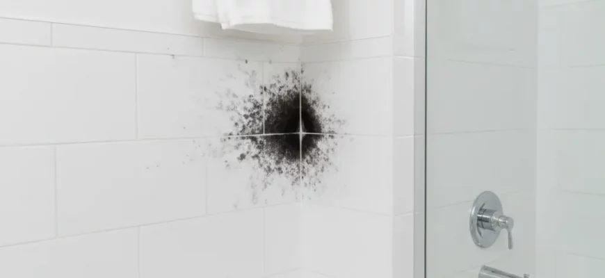 Cómo Eliminar Moho Negro del Baño: Azulejos, Techos y Silicona