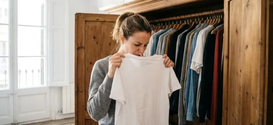 Cómo Quitar el Olor a Humedad de la Ropa и Armarios para Siempre