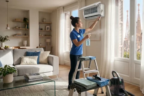 Cómo Limpiar el Aire Acondicionado: Elimina Malos Olores y Bacterias