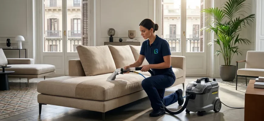 ¿Cuánto Cuesta Limpiar un Sofá a Domicilio en Barcelona? (Guía 2026)
