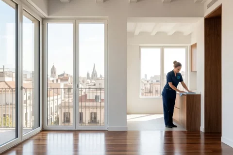 Limpieza Fin de Obra: Cómo Eliminar Polvo Fino y Yeso del Piso