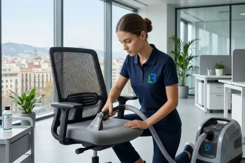 Cómo Limpiar Sillas de Oficina de Tela y Rejilla (Malla)