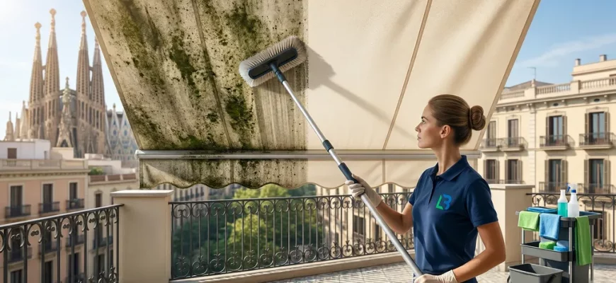 Cómo Limpiar Toldos de Lona y Pérgolas: Eliminar Moho y Verdín