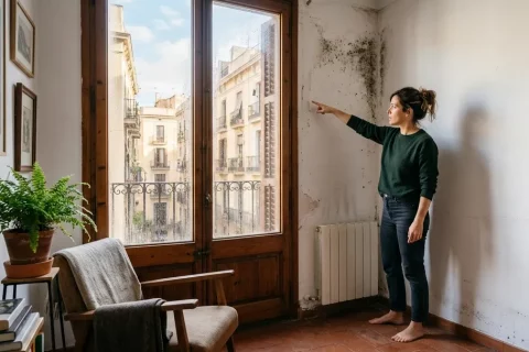 Cómo Quitar el Moho de las Paredes por Condensación Definitivamente