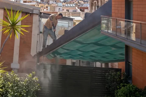 Limpiar Toldos a Domicilio en Barcelona: Resultados (Vídeo)