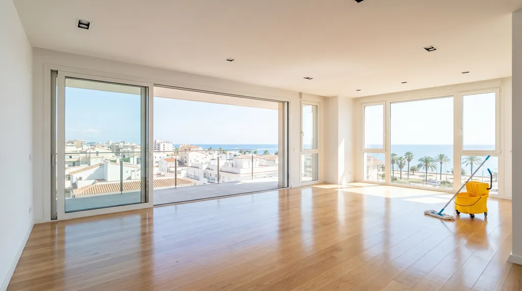 Resultados de limpieza a fondo y entrega de llaves en Castelldefels por Limpieza BCN Servicio profesional de todas las zonas de una vivienda al finalizar un alquiler en Castelldefels