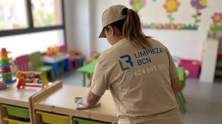 Limpieza de colegios y guarderías en Barcelona: Protocolo de desinfección para la vuelta al cole
