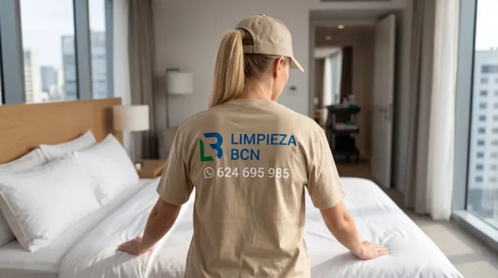 Limpieza para hoteles en Barcelona: Housekeeping y rotación rápida